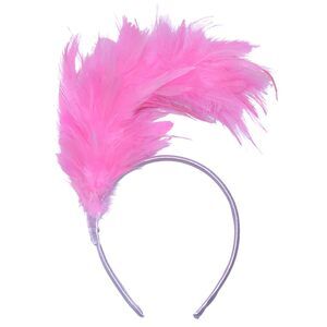 2563 Feather Fascinator 1920s Headband For Women
